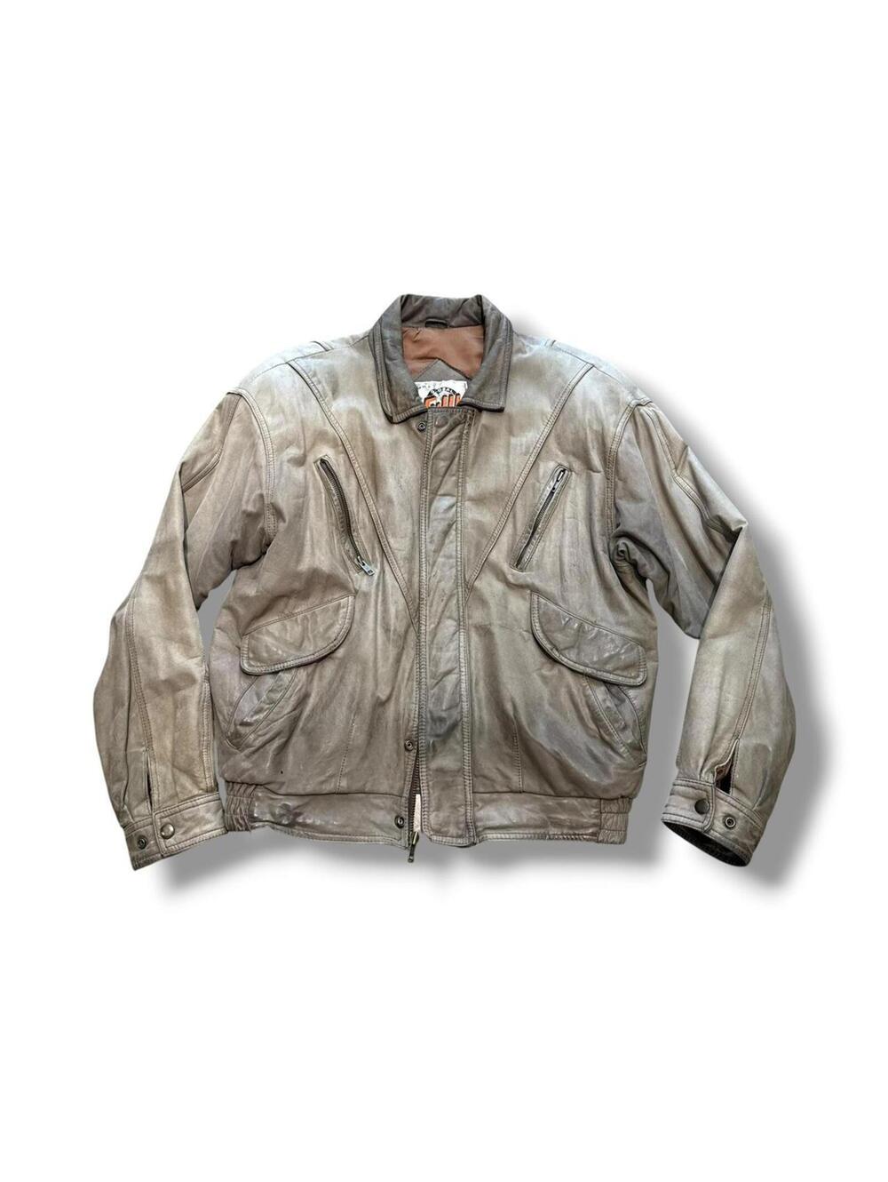 Cool Tone Brown GIII Leather Jacket